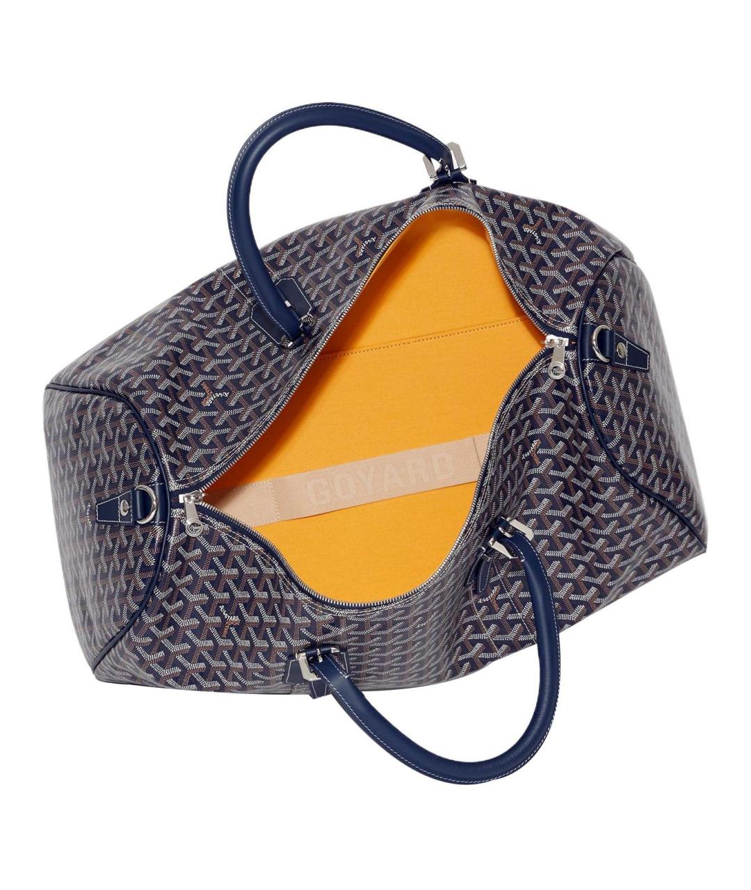 GOYARD Синяя канва дорожная/спортивная сумка, фото 3