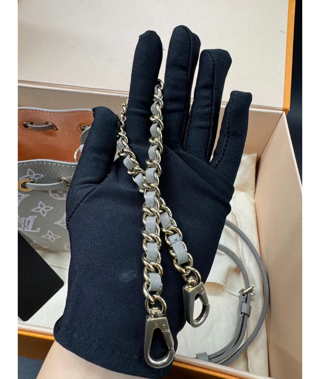 LOUIS VUITTON Серая сумка через плечо, фото 7
