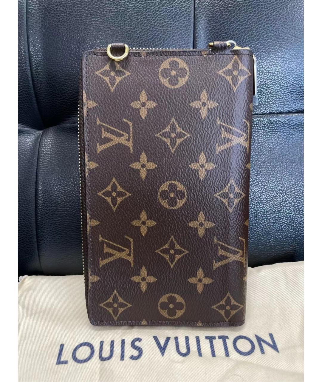LOUIS VUITTON Коричневая сумка через плечо, фото 3