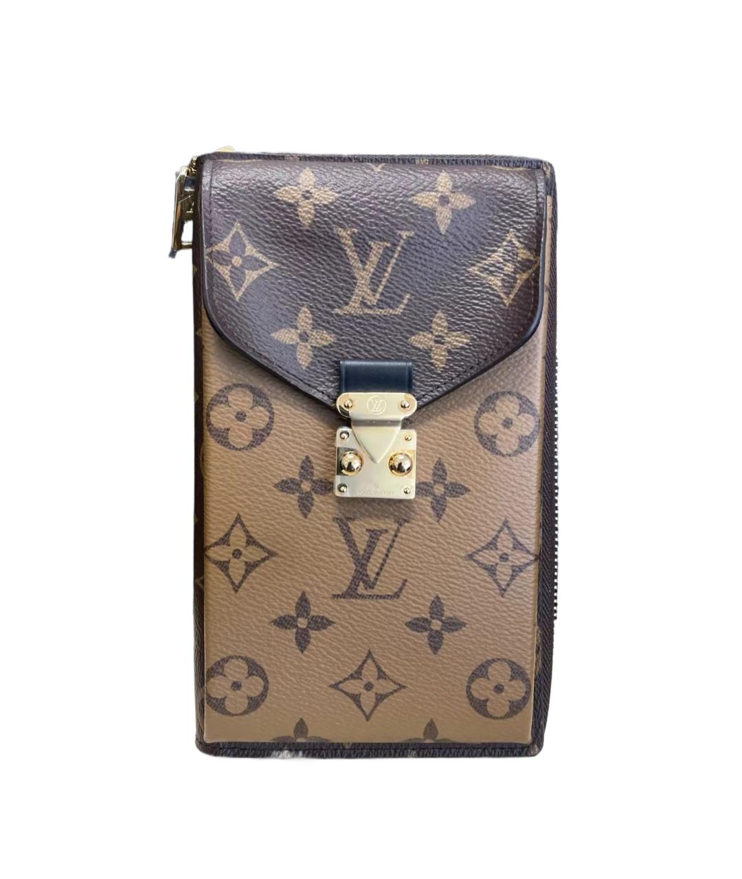 LOUIS VUITTON Коричневая сумка через плечо, фото 1