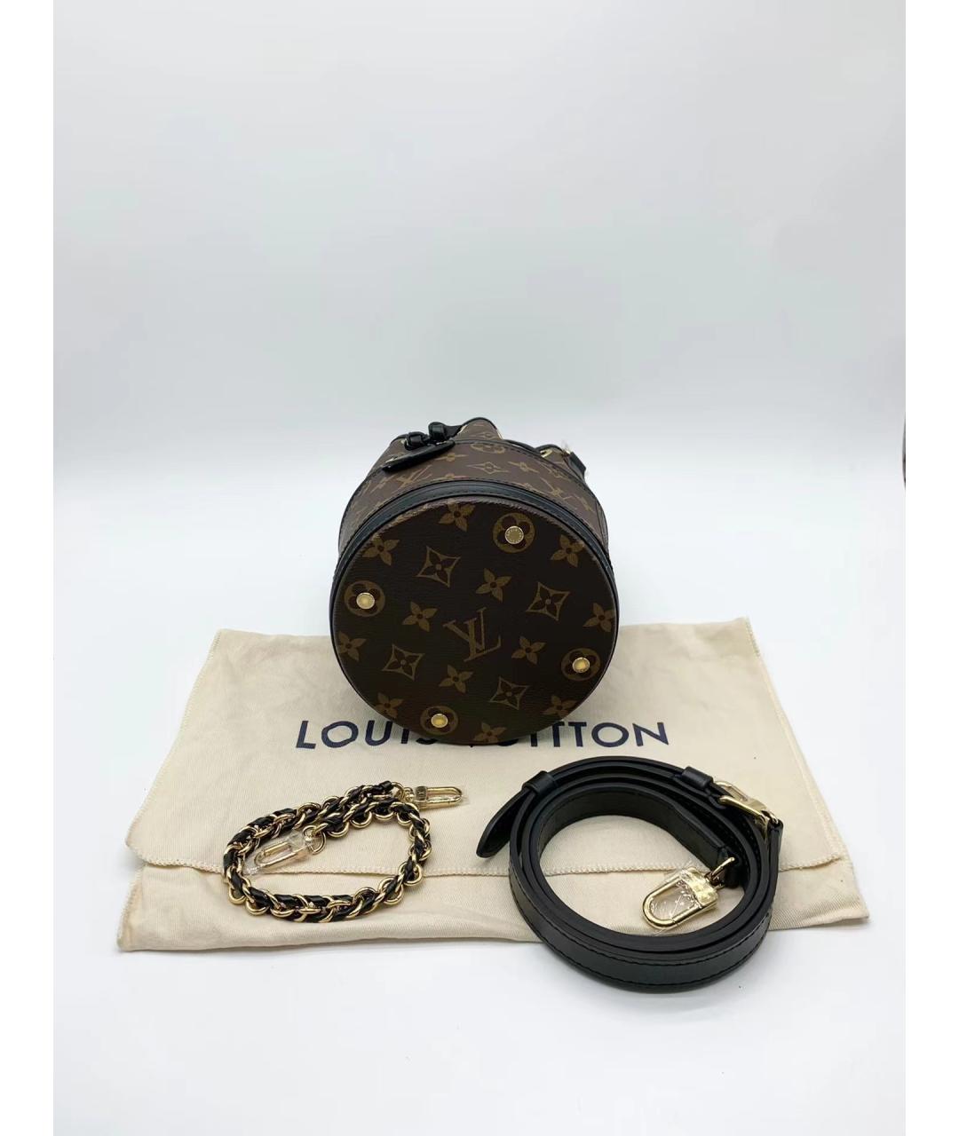 LOUIS VUITTON Коричневая сумка через плечо, фото 4