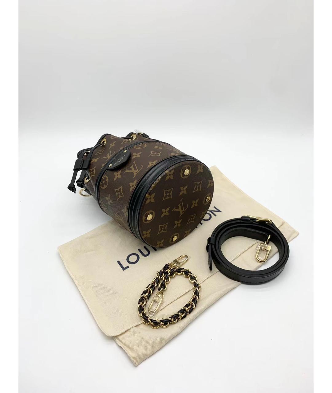 LOUIS VUITTON Коричневая сумка через плечо, фото 6