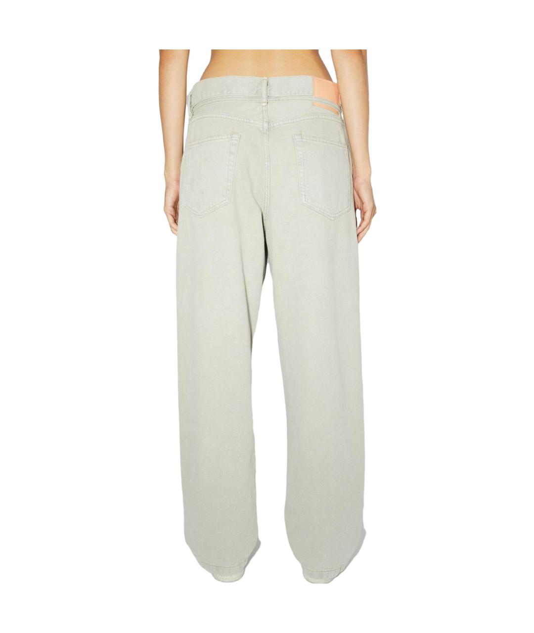 ACNE STUDIOS Белые прямые джинсы, фото 5