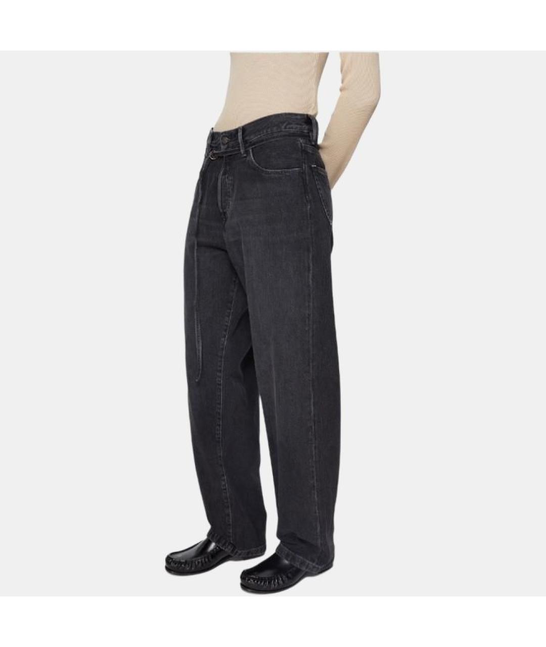 ACNE STUDIOS Черные прямые джинсы, фото 5