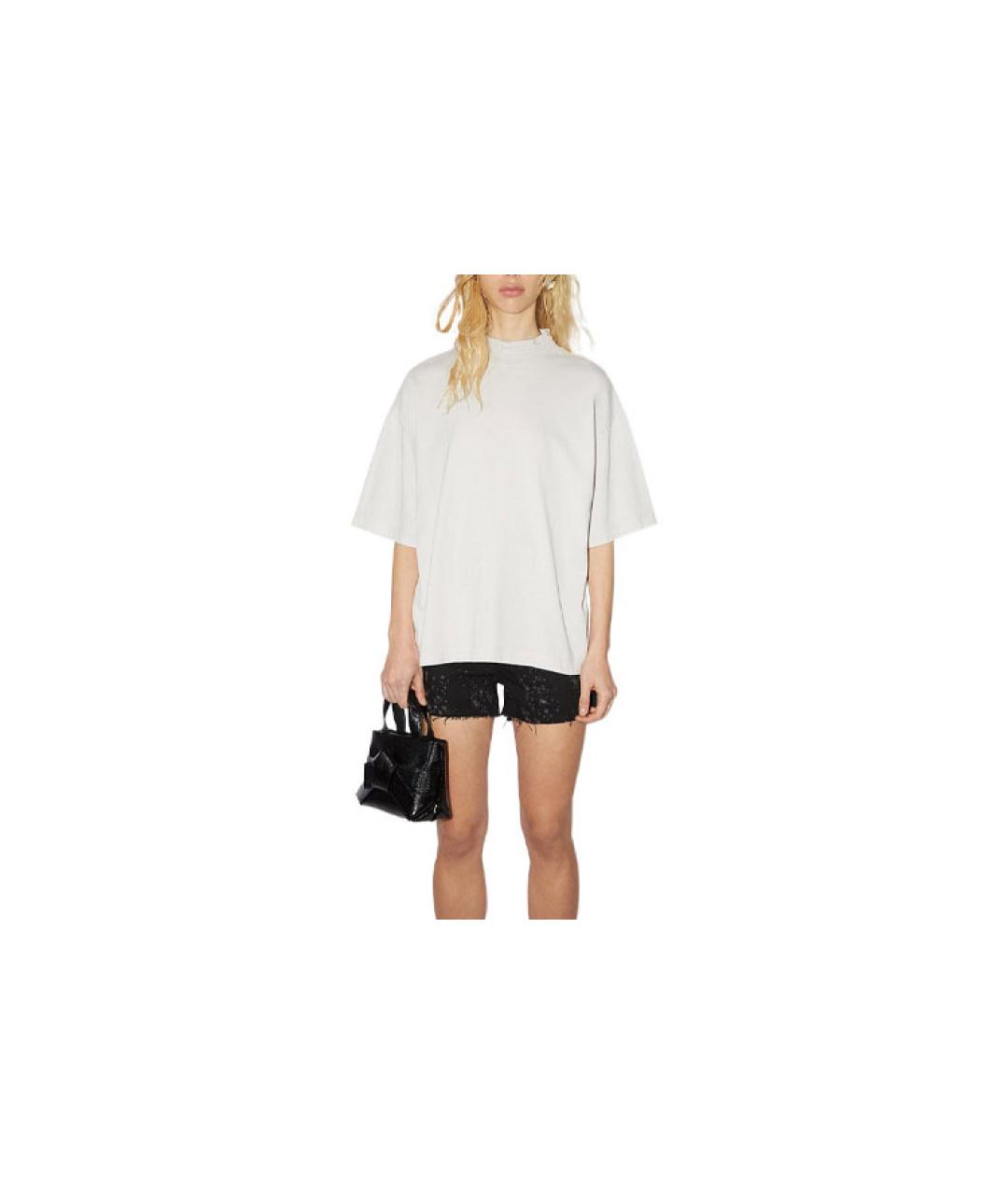 ACNE STUDIOS Белая футболка, фото 3