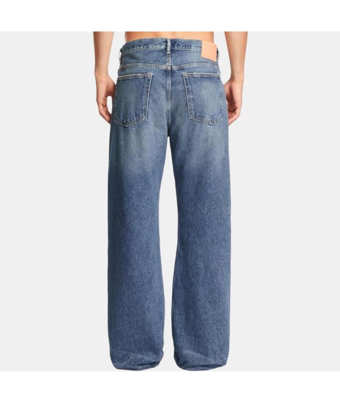 ACNE STUDIOS Синие прямые джинсы, фото 4