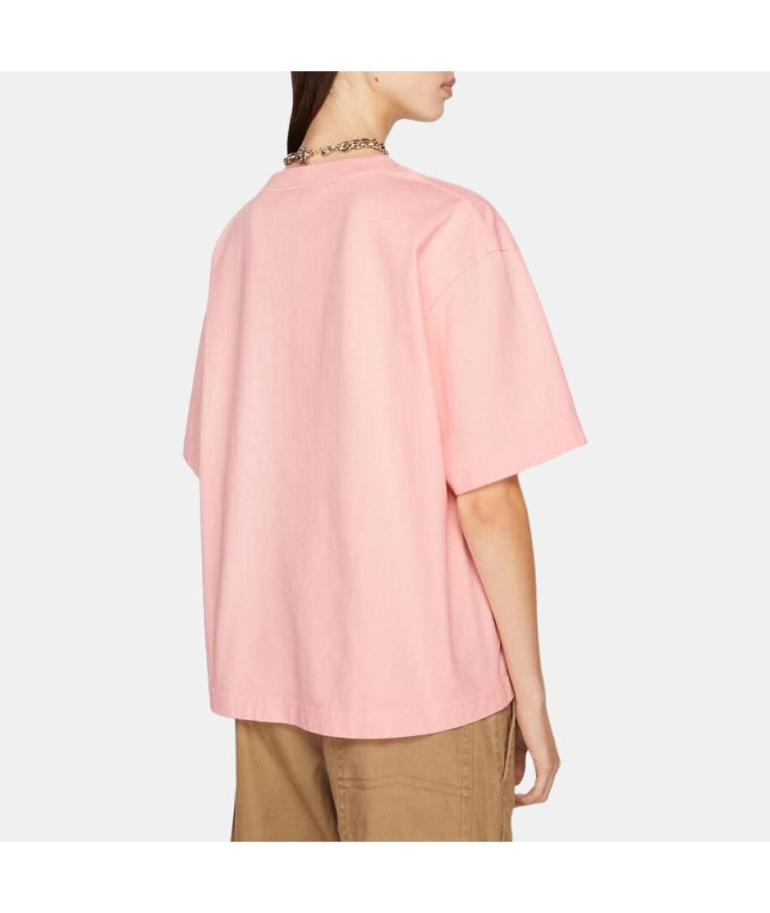 ACNE STUDIOS Розовая футболка, фото 3