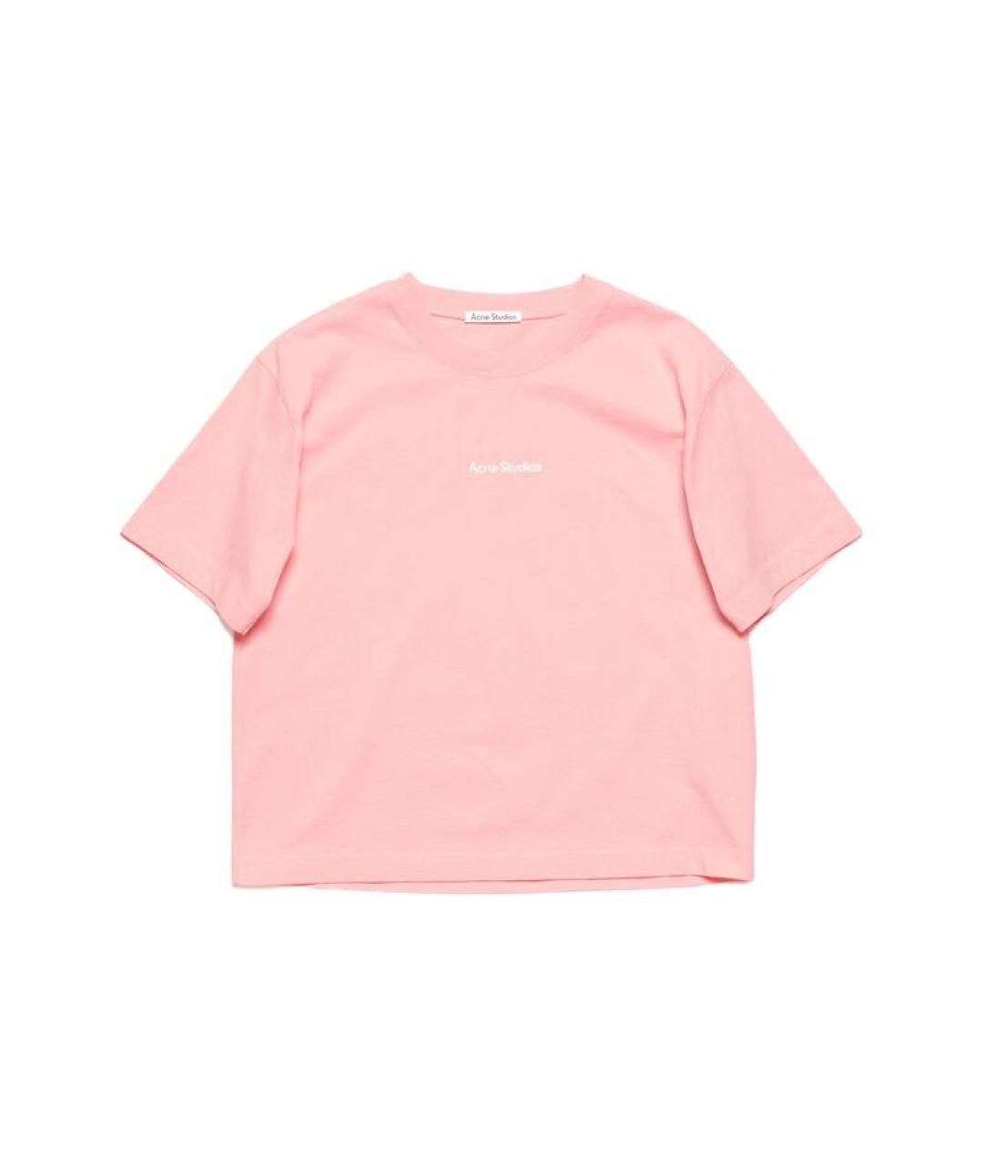 ACNE STUDIOS Розовая футболка, фото 4