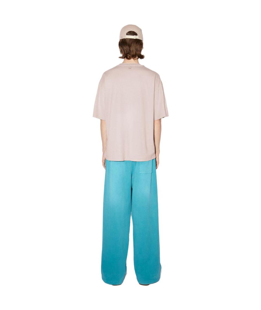 ACNE STUDIOS Розовая хлопковая футболка, фото 3