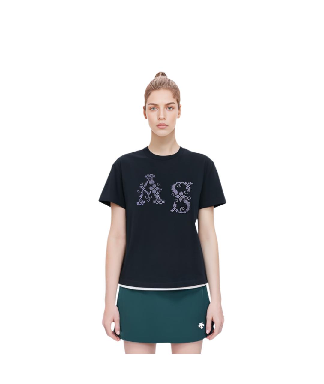 ACNE STUDIOS Черная хлопковая футболка, фото 3