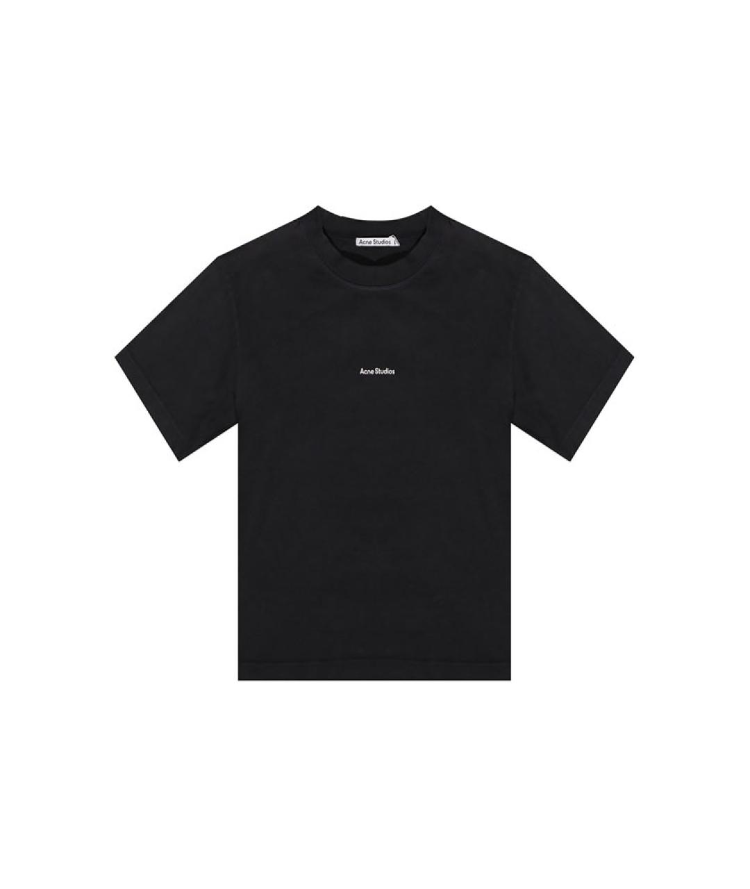 ACNE STUDIOS Черная футболка, фото 4