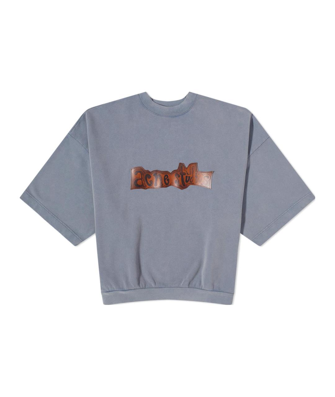 ACNE STUDIOS Серая футболка, фото 3