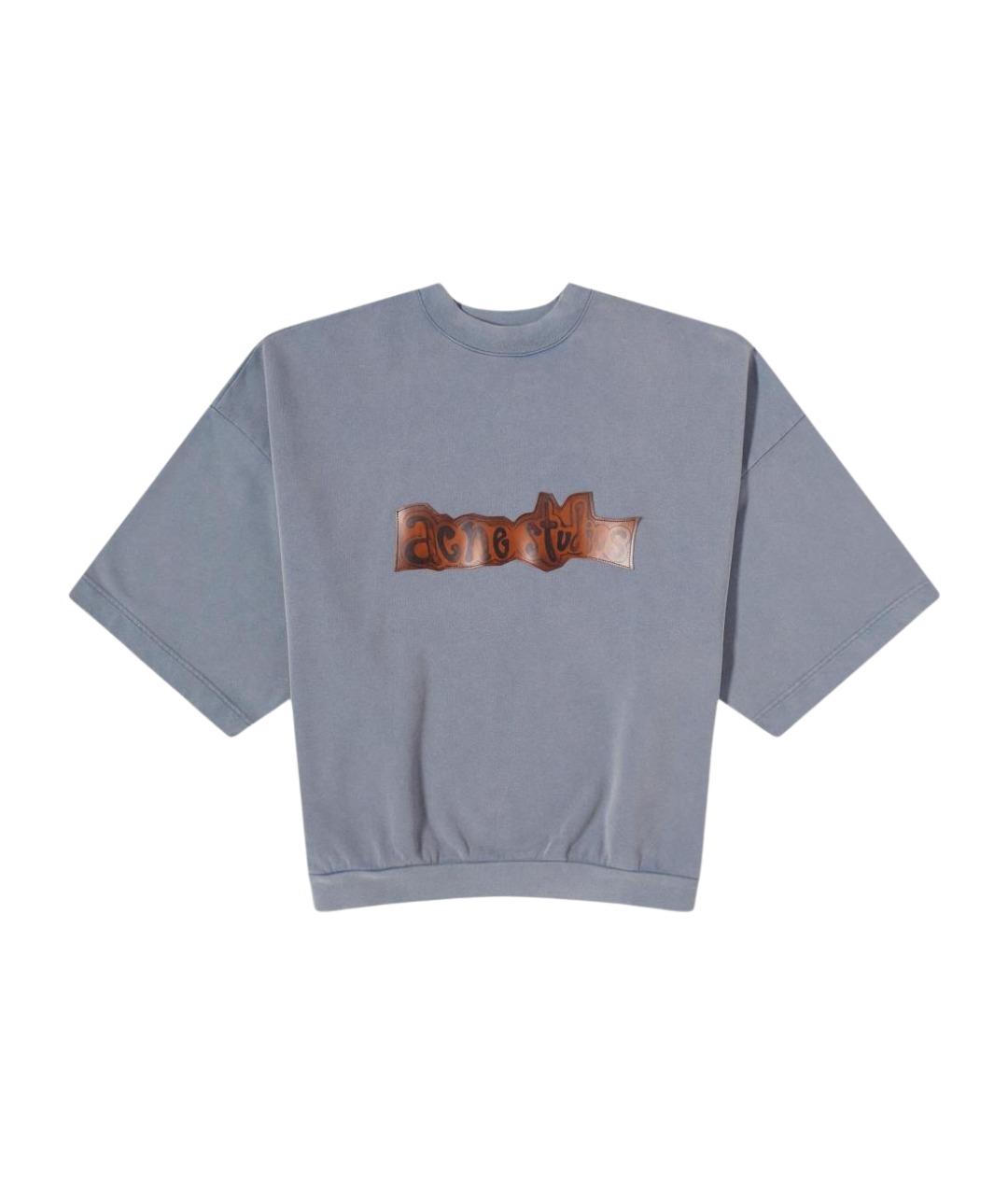 ACNE STUDIOS Серая футболка, фото 1