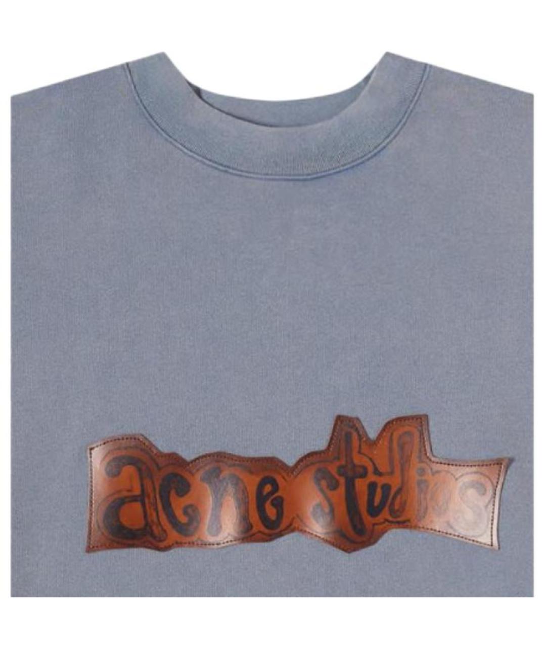 ACNE STUDIOS Серая футболка, фото 2