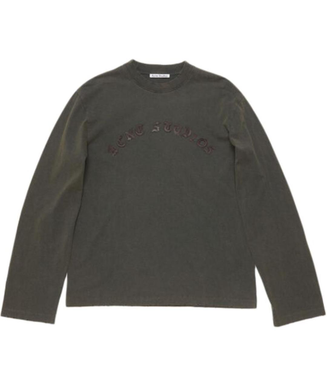 ACNE STUDIOS Черная хлопковая футболка, фото 1