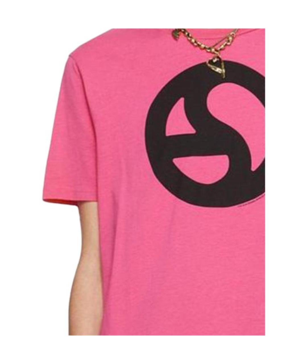 ACNE STUDIOS Розовая футболка, фото 3