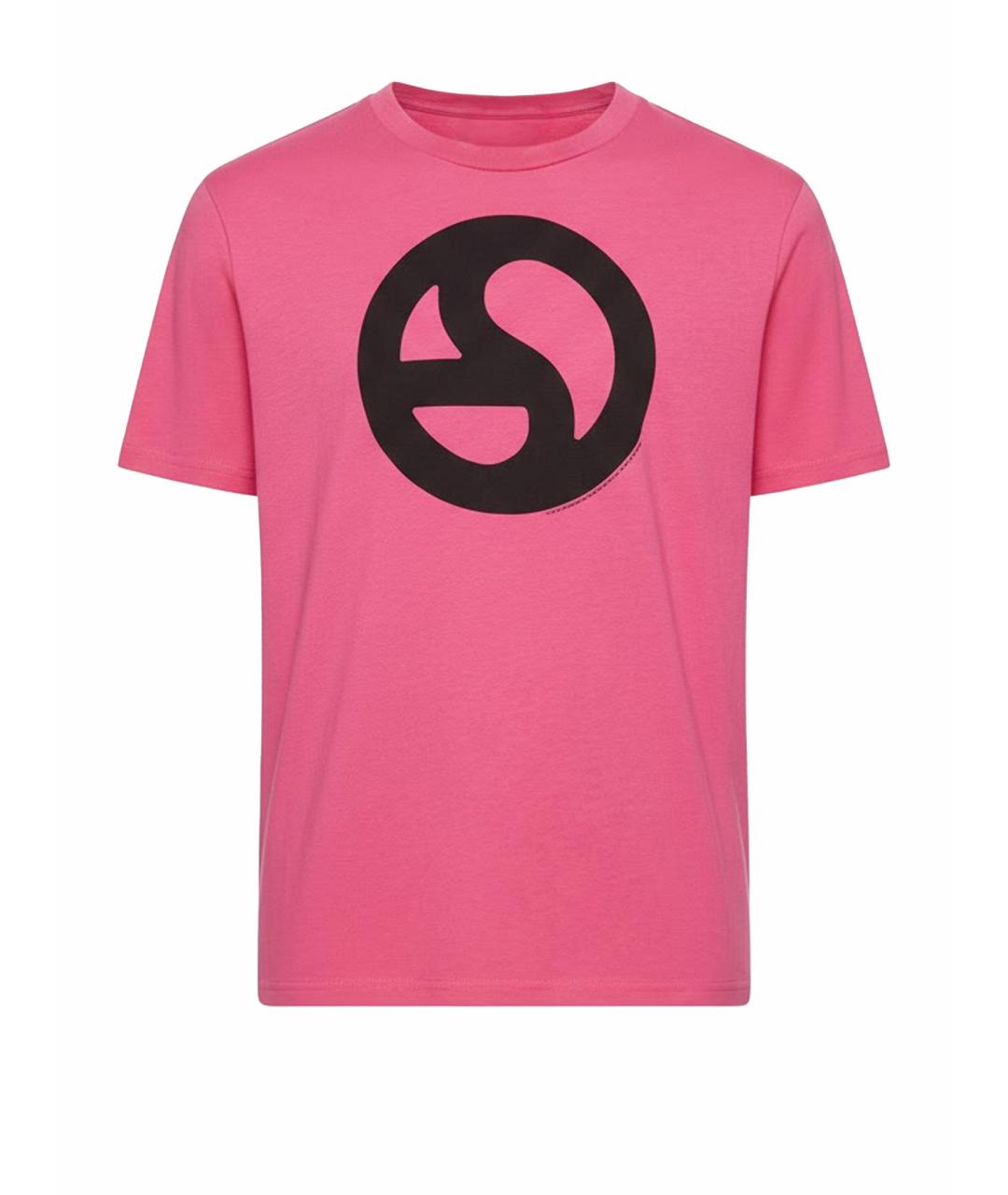 ACNE STUDIOS Розовая футболка, фото 1