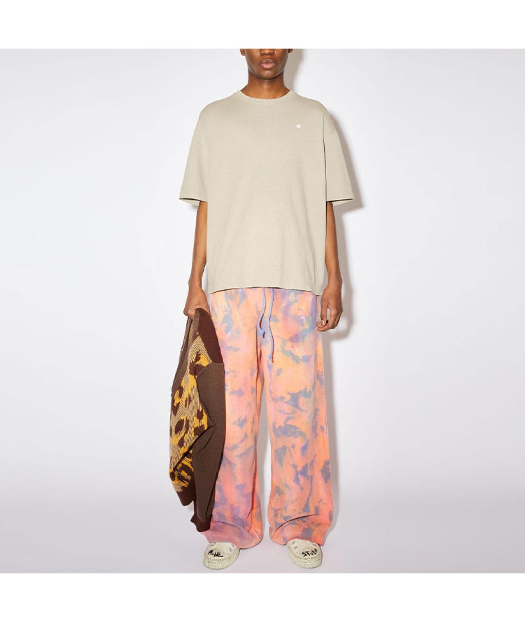 ACNE STUDIOS Бежевая футболка, фото 2