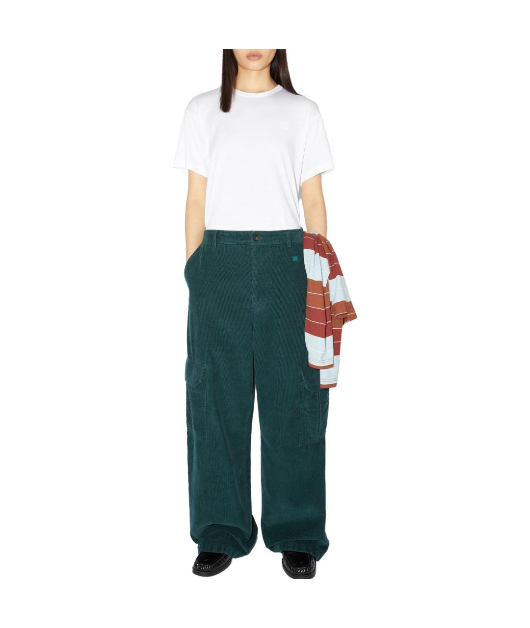 ACNE STUDIOS Белая хлопковая футболка, фото 5