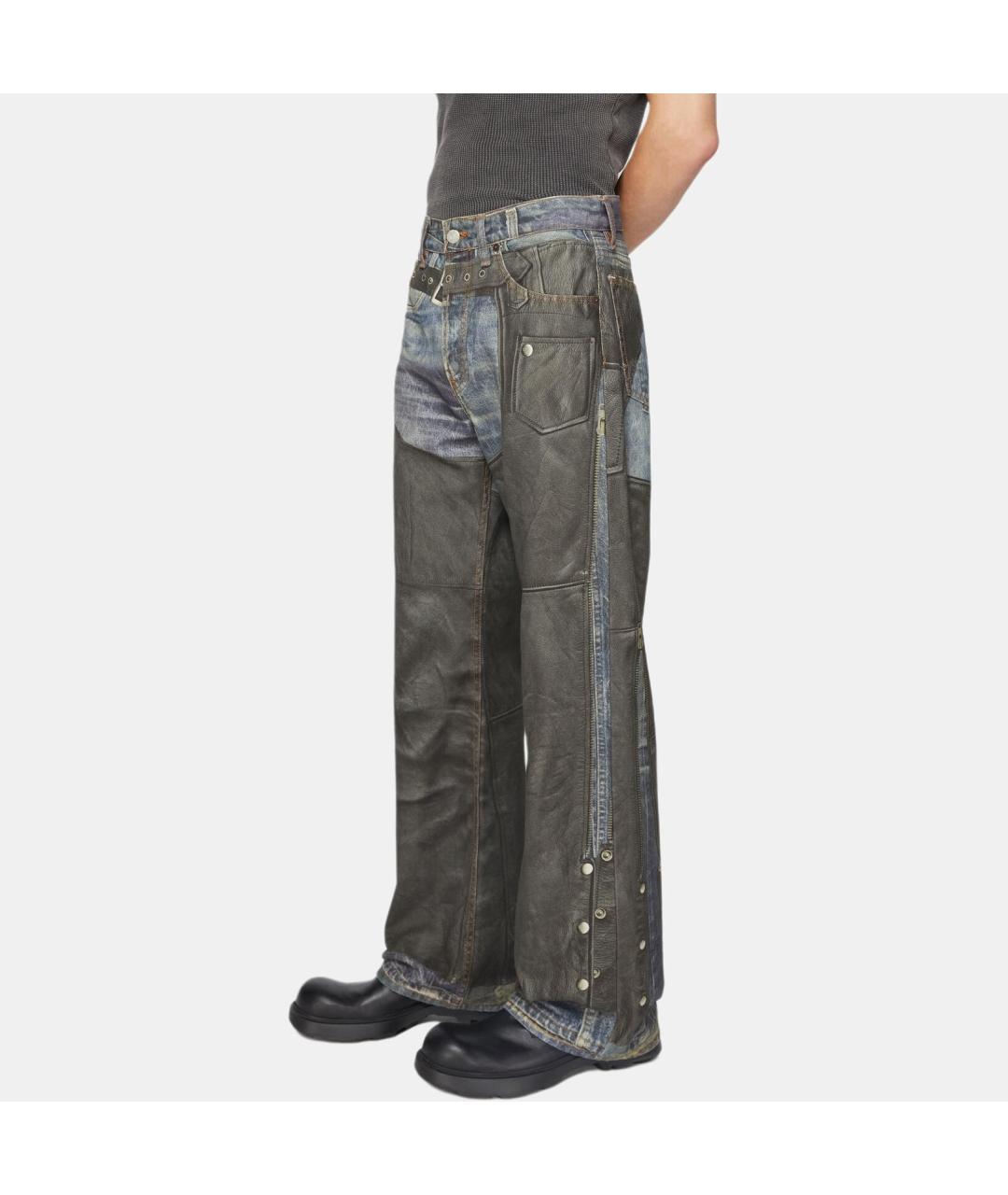 ACNE STUDIOS Синие прямые джинсы, фото 5