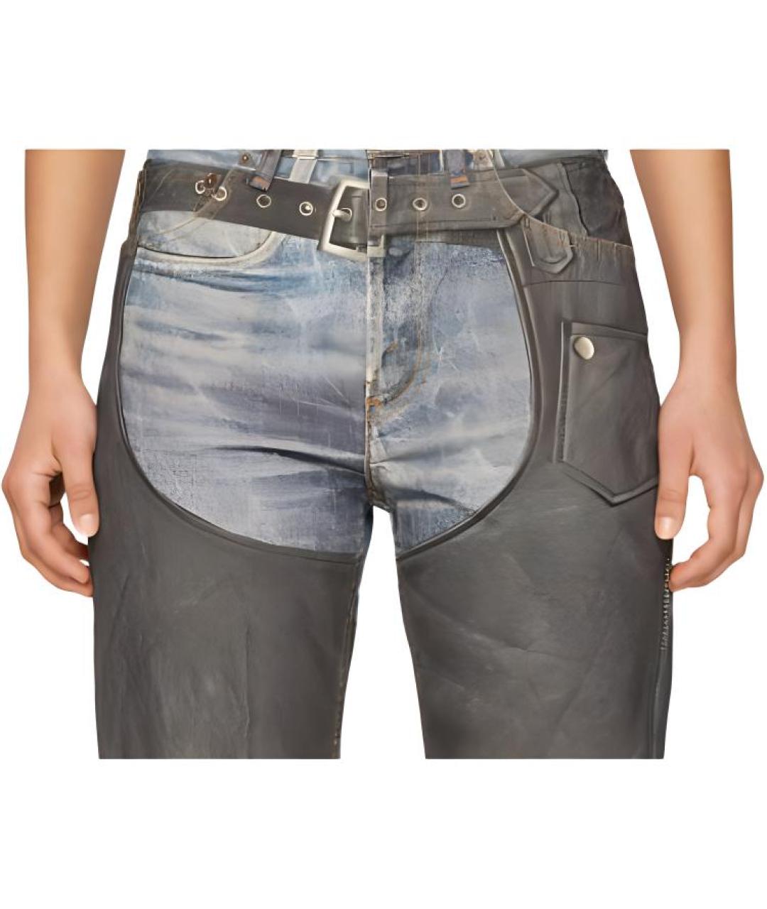 ACNE STUDIOS Синие прямые джинсы, фото 2