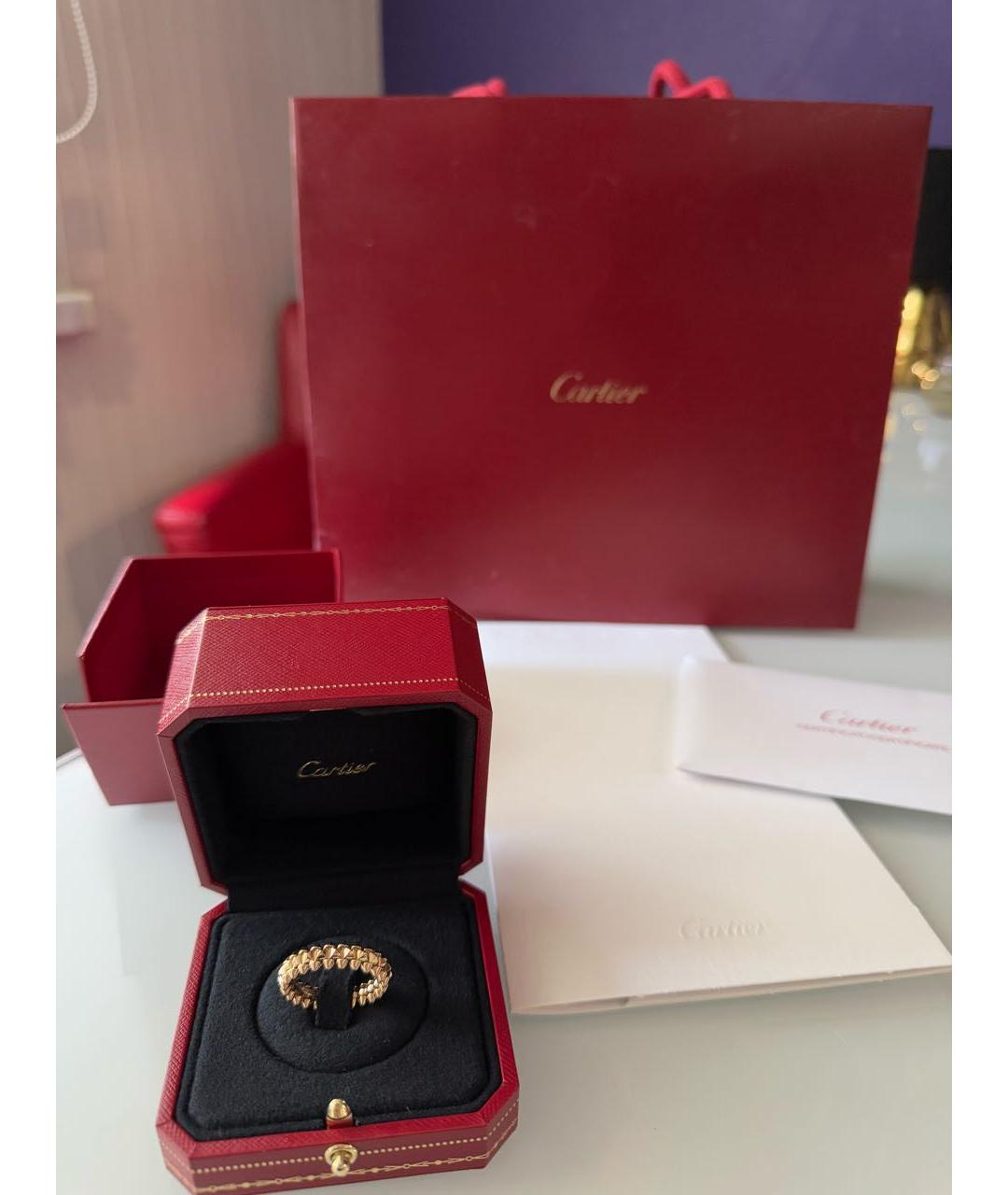 CARTIER Золотое кольцо из розового золота, фото 7