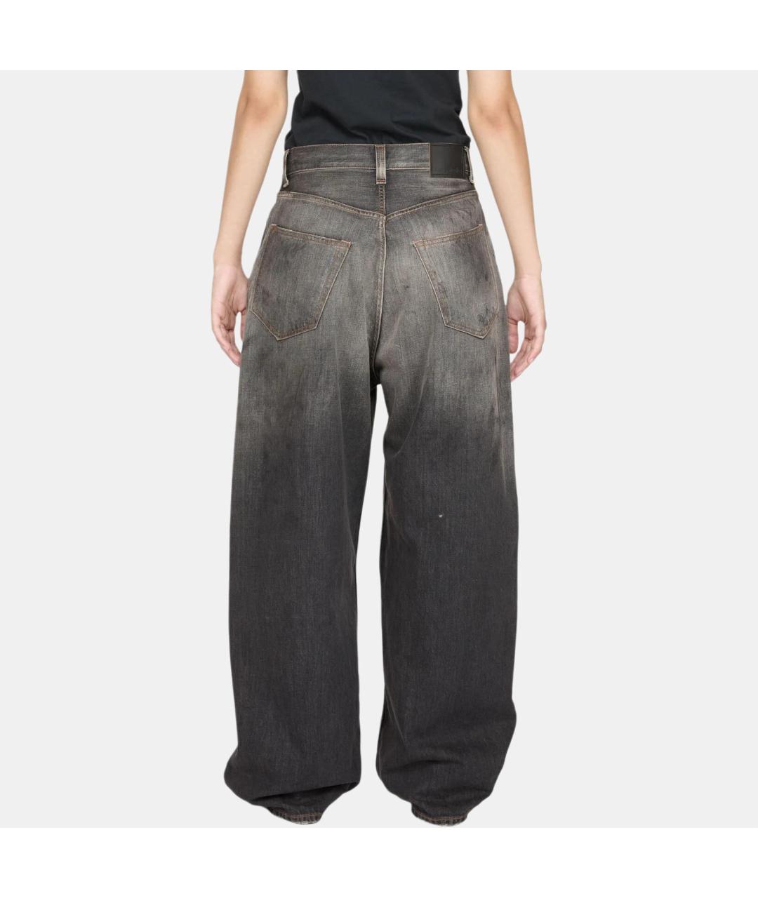 ACNE STUDIOS Черные прямые джинсы, фото 4