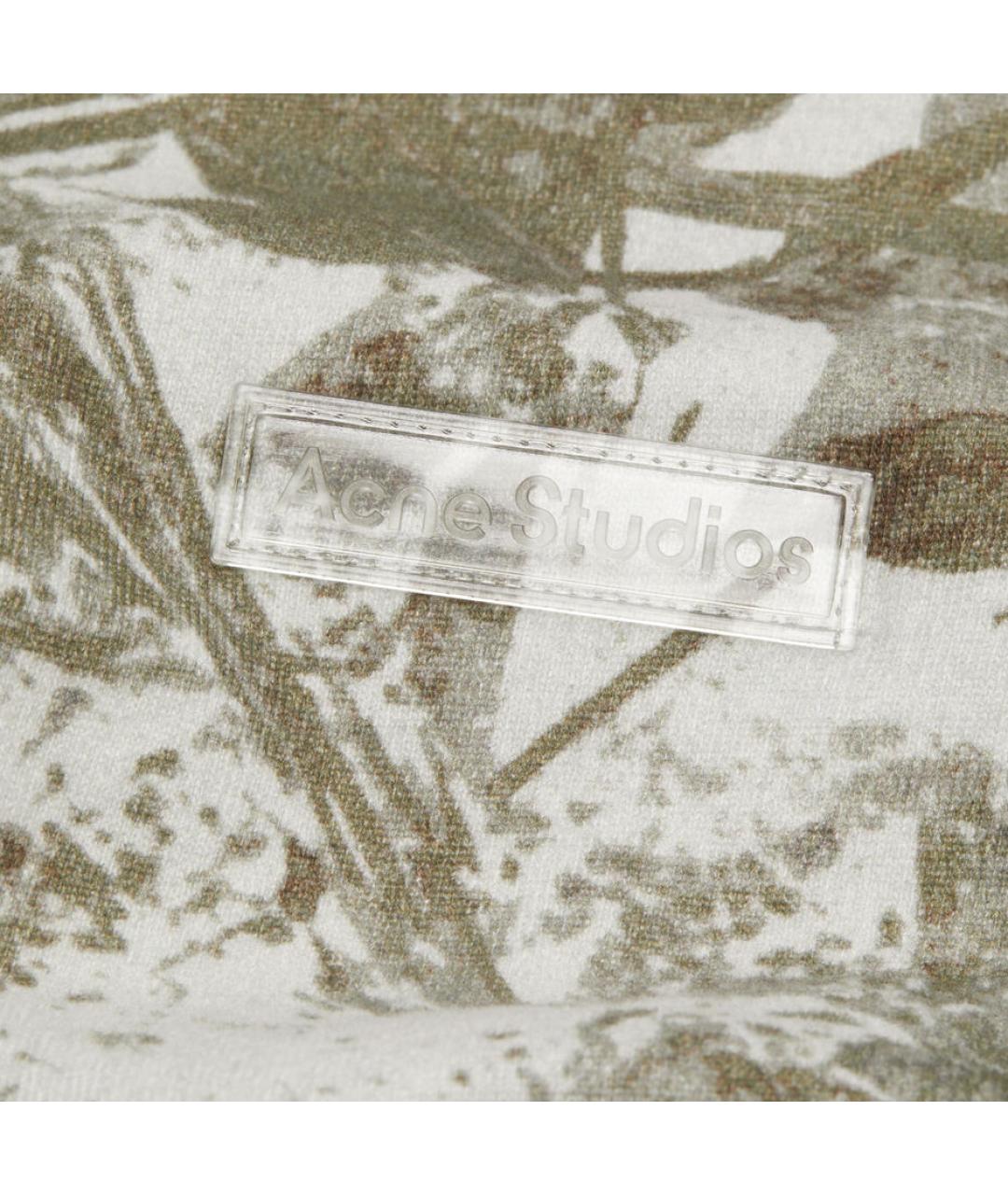 ACNE STUDIOS Зеленая футболка, фото 2