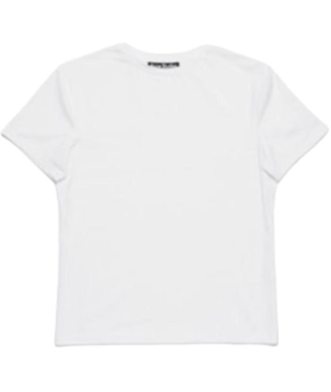 ACNE STUDIOS Белая хлопковая футболка, фото 1