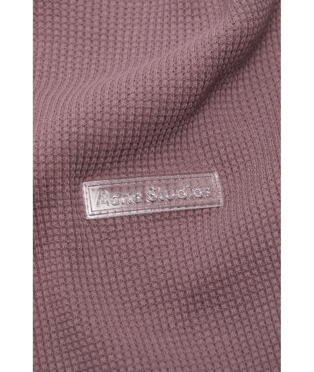 ACNE STUDIOS Фиолетовая футболка, фото 4