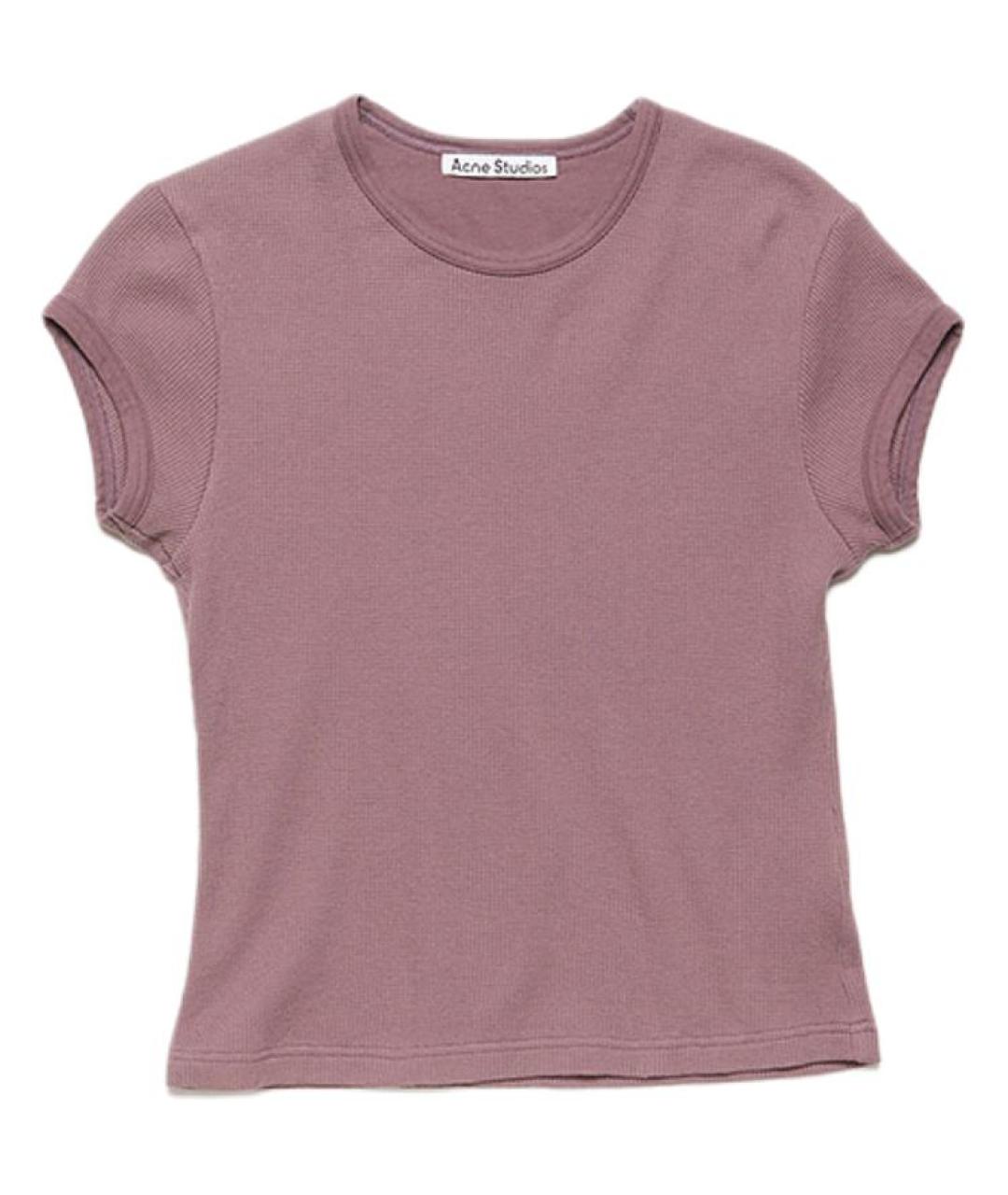 ACNE STUDIOS Фиолетовая футболка, фото 1