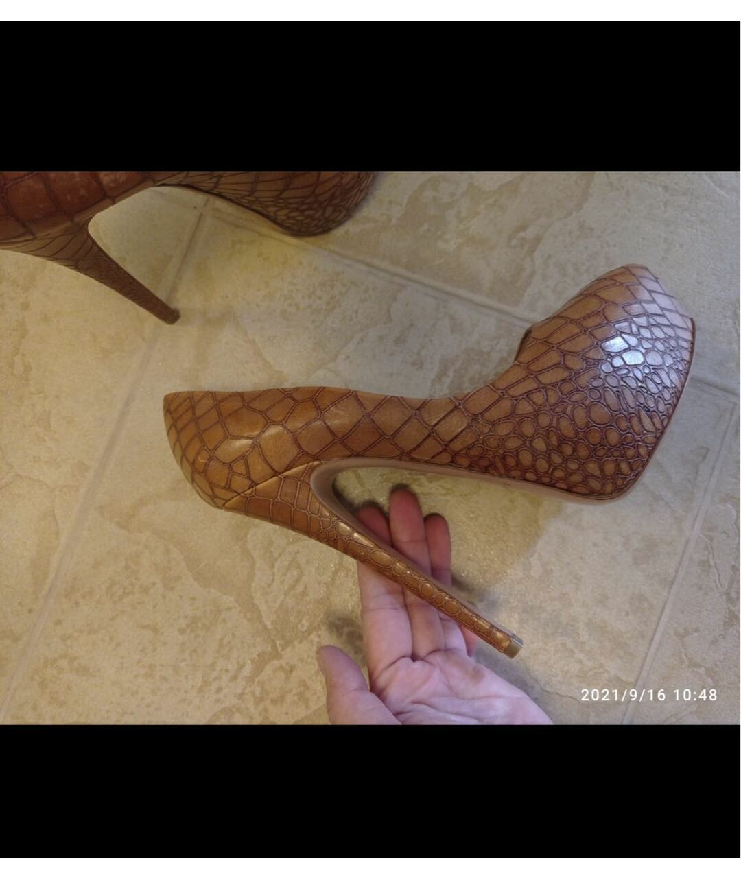 CASADEI Горчичные кожаные туфли, фото 2