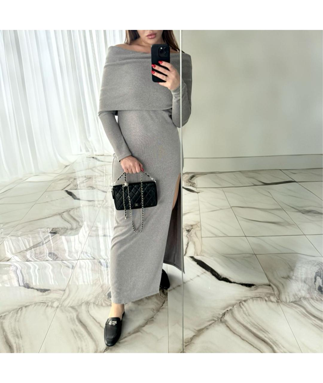 CHANEL Черный кожаный кошелек, фото 3