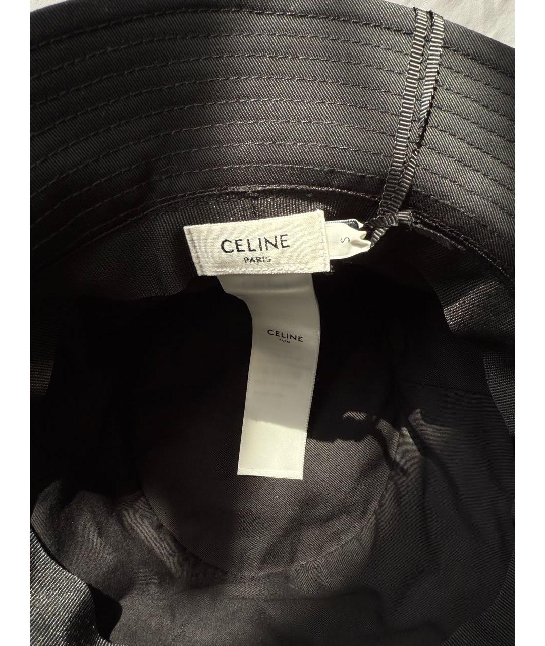 CELINE Черная панама, фото 2