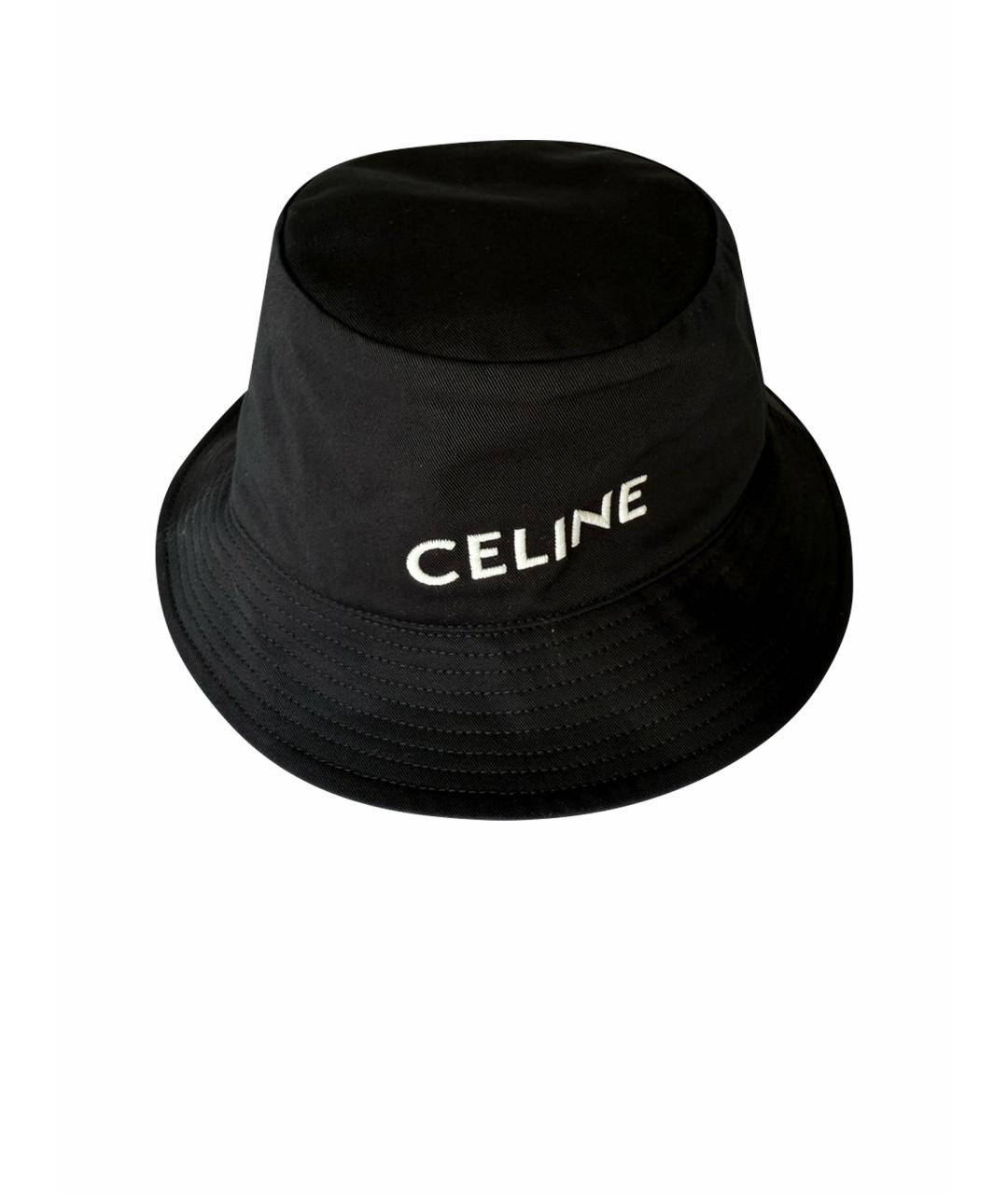 CELINE Черная панама, фото 1