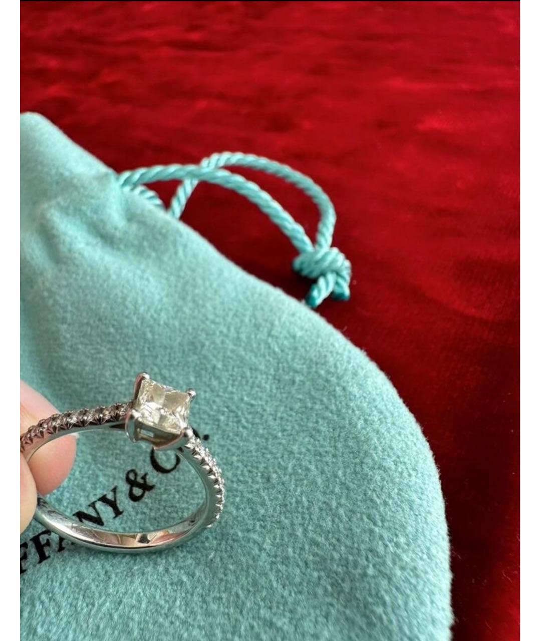 TIFFANY&CO Платиновое кольцо, фото 5