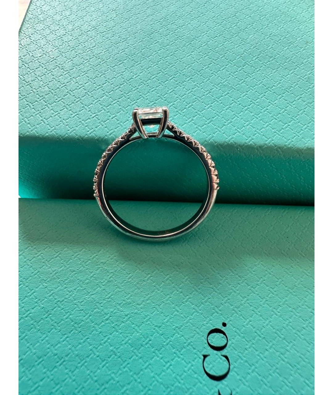 TIFFANY&CO Платиновое кольцо, фото 3