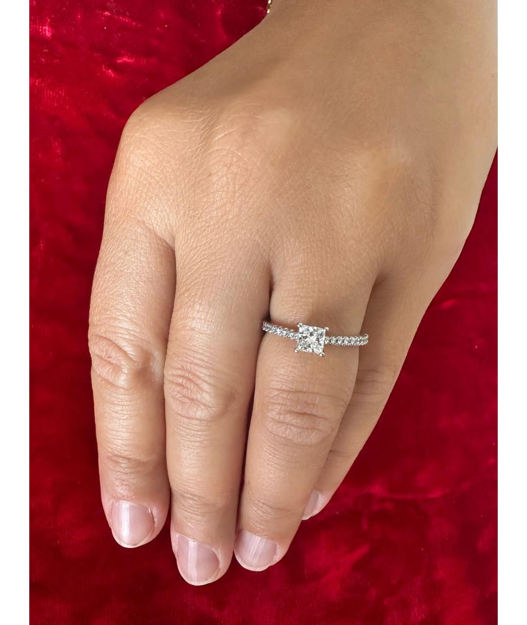 TIFFANY&CO Платиновое кольцо, фото 6