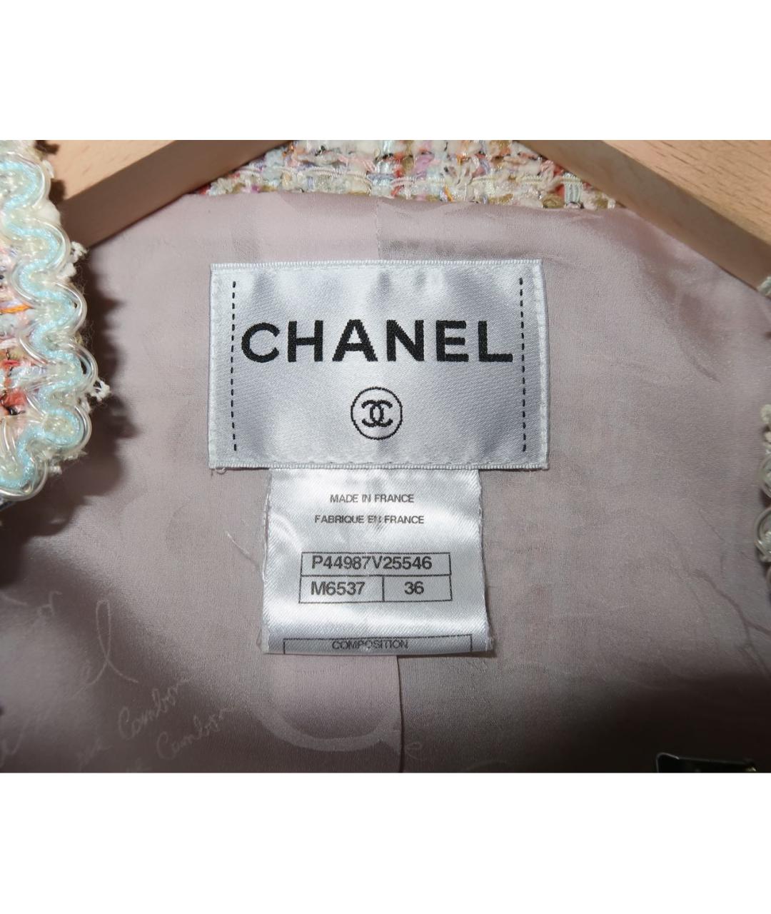 CHANEL Мульти твидовый костюм с юбками, фото 3