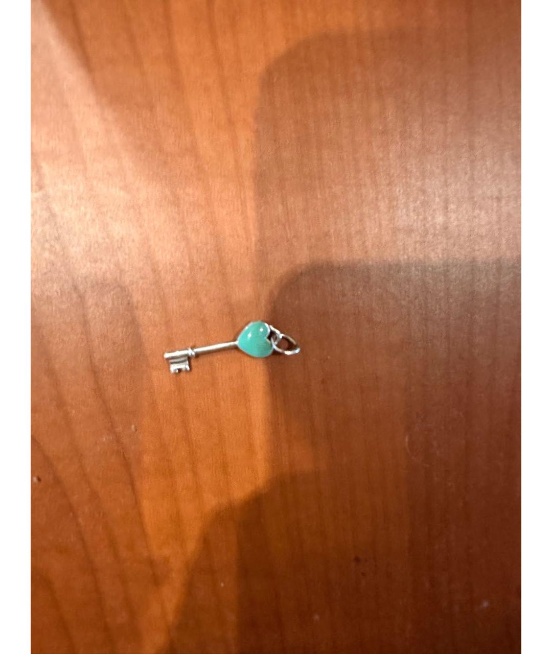 TIFFANY&CO Бирюзовый серебряный кулон, фото 3