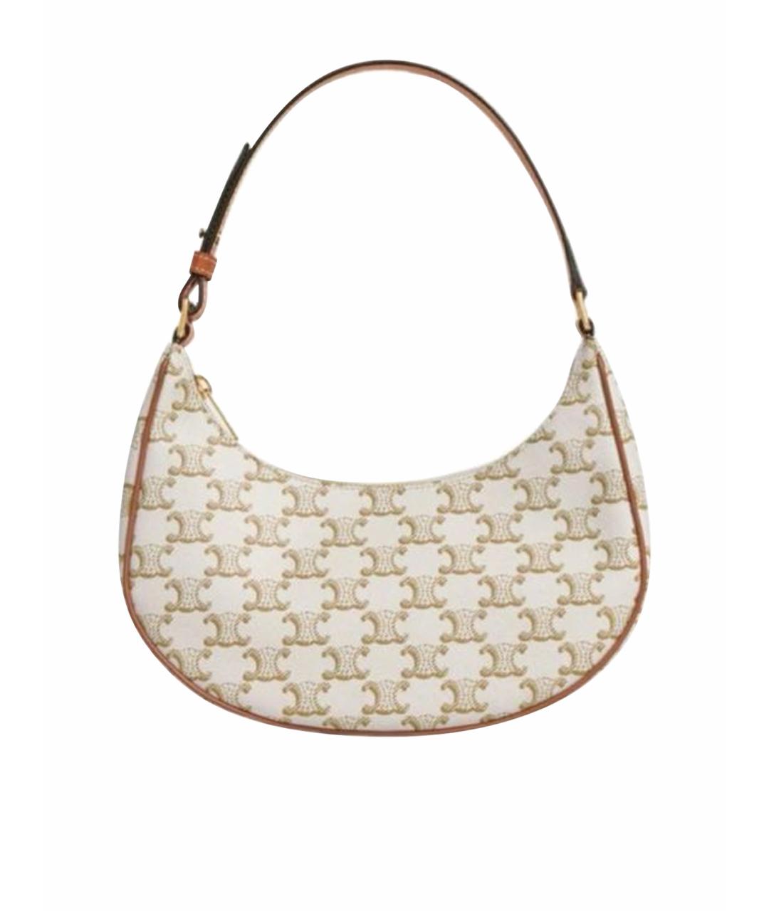 CELINE Бежевая сумка с короткими ручками, фото 1