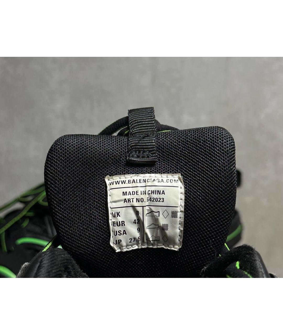BALENCIAGA Черные кроссовки, фото 5