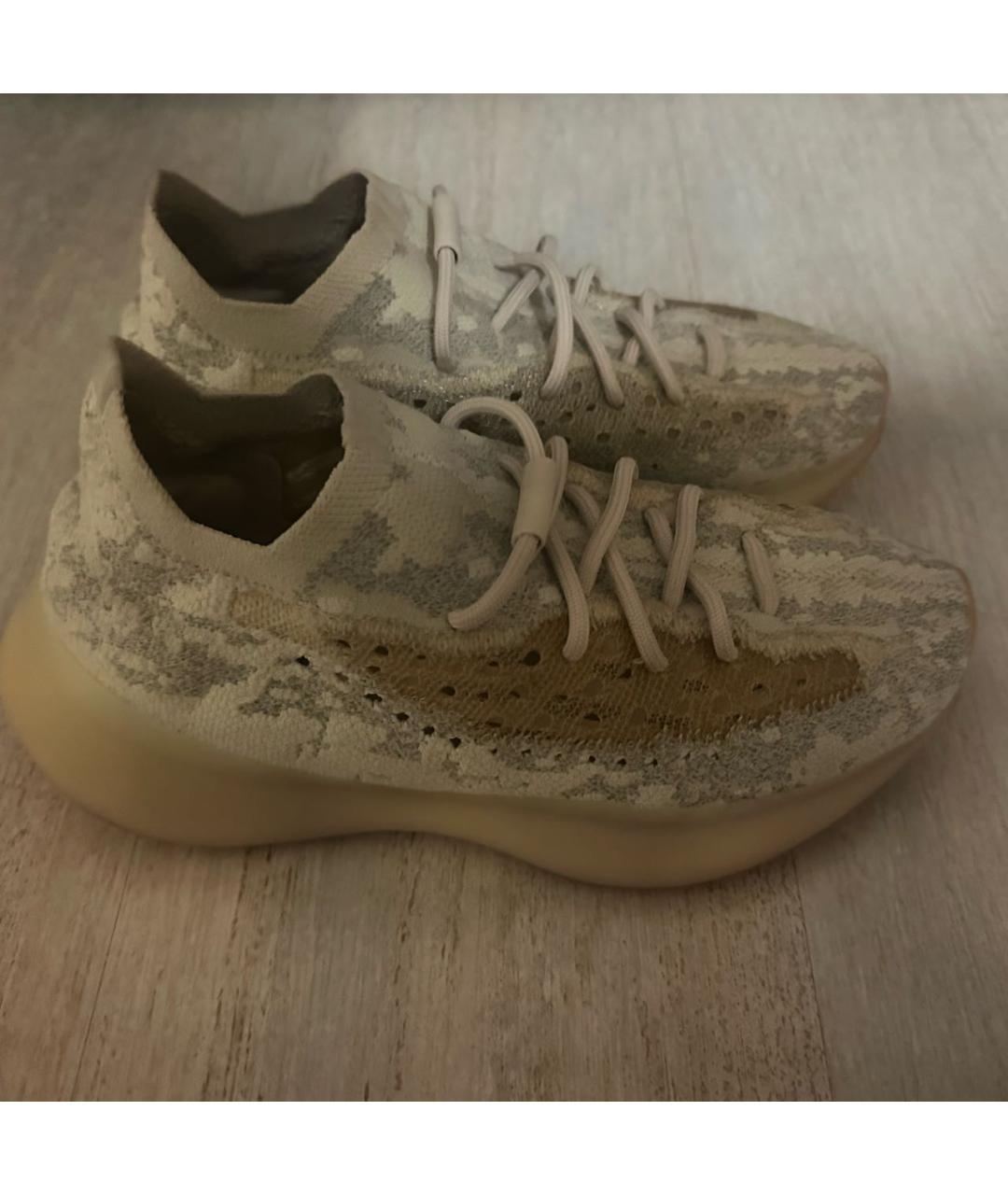 ADIDAS YEEZY Бежевые кроссовки, фото 9