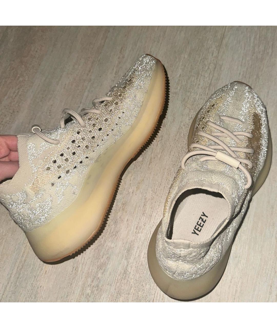 ADIDAS YEEZY Бежевые кроссовки, фото 8