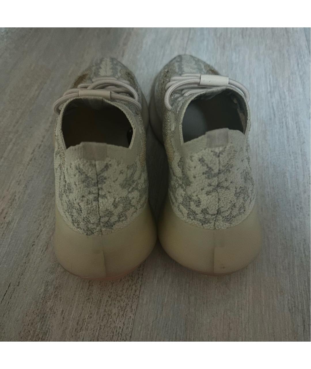 ADIDAS YEEZY Бежевые кроссовки, фото 4