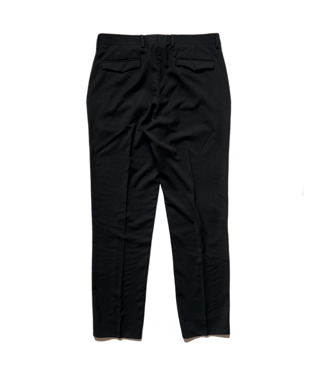 DIOR HOMME Черные шерстяные классические брюки, фото 5