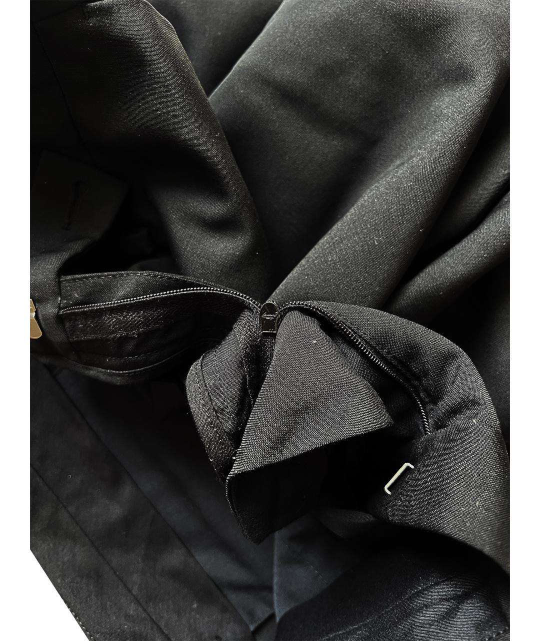DIOR HOMME Черные шерстяные классические брюки, фото 11