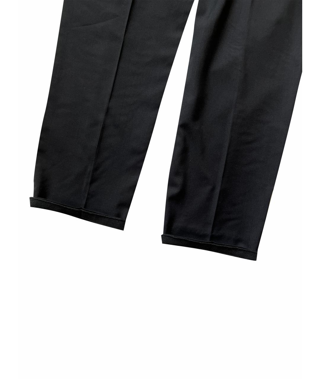 DIOR HOMME Черные шерстяные классические брюки, фото 12