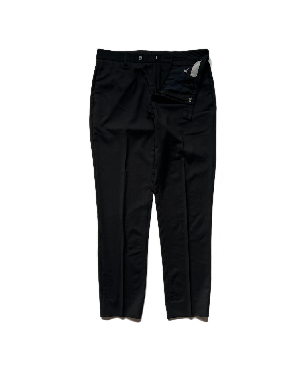 DIOR HOMME Черные шерстяные классические брюки, фото 10