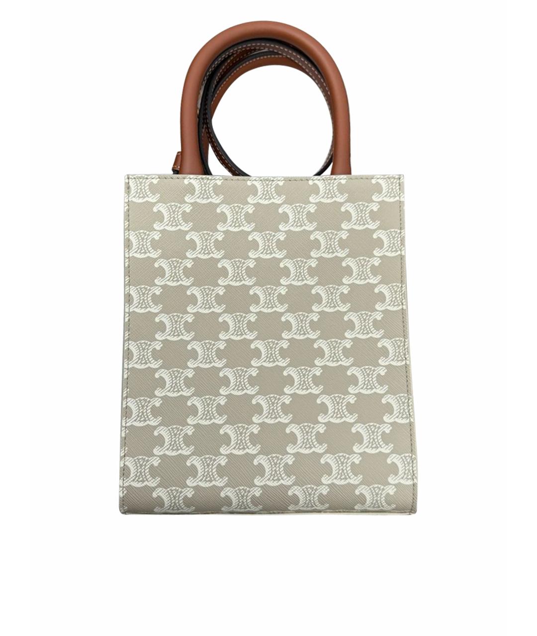 CELINE Бежевая сумка через плечо, фото 1